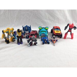 Transformers Tomy/Hasbro lot of 11 action figures.‎ Excellent pre-owned quality
